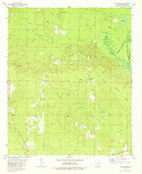 New London Arkansas Historical topographic map, 1:24000 scale, 7.5 X 7.5 Minute, Year 1981