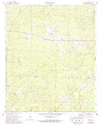 Newell Arkansas Historical topographic map, 1:24000 scale, 7.5 X 7.5 Minute, Year 1971