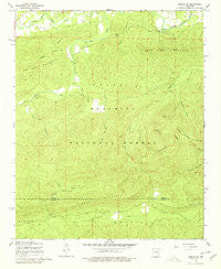 Nimrod SW Arkansas Historical topographic map, 1:24000 scale, 7.5 X 7.5 Minute, Year 1968