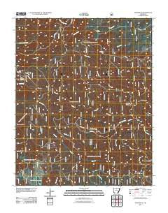 Norfork SE Arkansas Historical topographic map, 1:24000 scale, 7.5 X 7.5 Minute, Year 2011