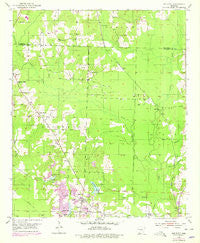 Old Town Arkansas Historical topographic map, 1:24000 scale, 7.5 X 7.5 Minute, Year 1952
