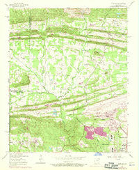 Olmstead Arkansas Historical topographic map, 1:24000 scale, 7.5 X 7.5 Minute, Year 1954