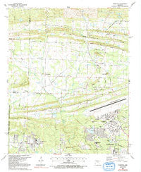 Olmstead Arkansas Historical topographic map, 1:24000 scale, 7.5 X 7.5 Minute, Year 1987