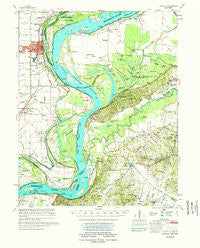 Osceola Arkansas Historical topographic map, 1:62500 scale, 15 X 15 Minute, Year 1977