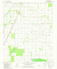 Otwell Arkansas Historical topographic map, 1:24000 scale, 7.5 X 7.5 Minute, Year 1980