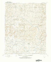 Ozone Arkansas Historical topographic map, 1:62500 scale, 15 X 15 Minute, Year 1934