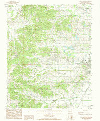 Paragould West Arkansas Historical topographic map, 1:24000 scale, 7.5 X 7.5 Minute, Year 1984