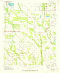 Park Grove Arkansas Historical topographic map, 1:24000 scale, 7.5 X 7.5 Minute, Year 1971