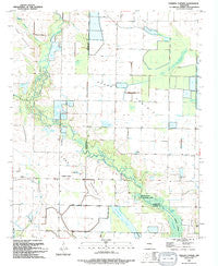 Parkers Corner Arkansas Historical topographic map, 1:24000 scale, 7.5 X 7.5 Minute, Year 1994