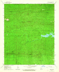 Paron SW Arkansas Historical topographic map, 1:24000 scale, 7.5 X 7.5 Minute, Year 1963