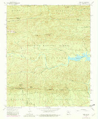 Paron SW Arkansas Historical topographic map, 1:24000 scale, 7.5 X 7.5 Minute, Year 1963
