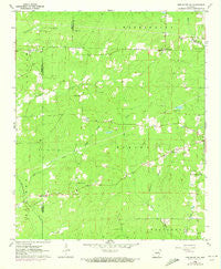 Pine Bluff NW Arkansas Historical topographic map, 1:24000 scale, 7.5 X 7.5 Minute, Year 1962
