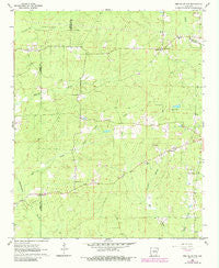 Pine Bluff NW Arkansas Historical topographic map, 1:24000 scale, 7.5 X 7.5 Minute, Year 1962