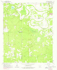Pinebergen Arkansas Historical topographic map, 1:24000 scale, 7.5 X 7.5 Minute, Year 1964