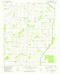 Podo Creek Arkansas Historical topographic map, 1:24000 scale, 7.5 X 7.5 Minute, Year 1980