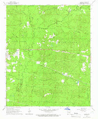 Prague Arkansas Historical topographic map, 1:24000 scale, 7.5 X 7.5 Minute, Year 1964
