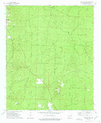 Princeton East Arkansas Historical topographic map, 1:24000 scale, 7.5 X 7.5 Minute, Year 1973