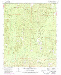 Princeton West Arkansas Historical topographic map, 1:24000 scale, 7.5 X 7.5 Minute, Year 1973