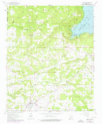 Quitman Arkansas Historical topographic map, 1:24000 scale, 7.5 X 7.5 Minute, Year 1963