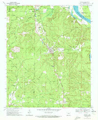 Redfield Arkansas Historical topographic map, 1:24000 scale, 7.5 X 7.5 Minute, Year 1970