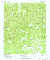 Rex Arkansas Historical topographic map, 1:24000 scale, 7.5 X 7.5 Minute, Year 1965