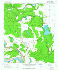Reydell Arkansas Historical topographic map, 1:24000 scale, 7.5 X 7.5 Minute, Year 1964