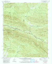 Rich Mountain Arkansas Historical topographic map, 1:24000 scale, 7.5 X 7.5 Minute, Year 1958