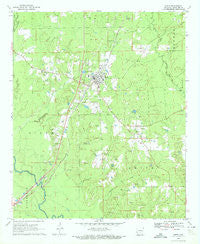 Rison Arkansas Historical topographic map, 1:24000 scale, 7.5 X 7.5 Minute, Year 1970