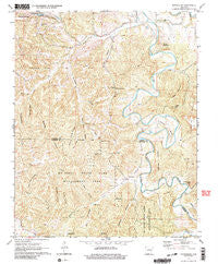 Rockhouse Arkansas Historical topographic map, 1:24000 scale, 7.5 X 7.5 Minute, Year 1972
