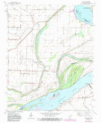 Rosa Arkansas Historical topographic map, 1:24000 scale, 7.5 X 7.5 Minute, Year 1972