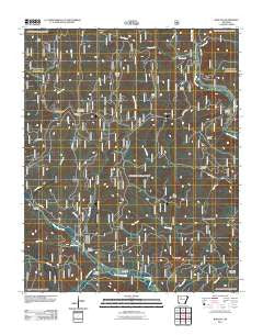 Rosetta Arkansas Historical topographic map, 1:24000 scale, 7.5 X 7.5 Minute, Year 2011