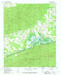Rover Arkansas Historical topographic map, 1:24000 scale, 7.5 X 7.5 Minute, Year 1968