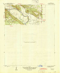Salado Arkansas Historical topographic map, 1:31680 scale, 7.5 X 7.5 Minute, Year 1942