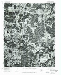 Salem SE Arkansas Historical topographic map, 1:24000 scale, 7.5 X 7.5 Minute, Year 1976