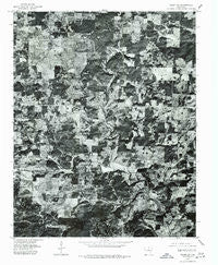 Salem SW Arkansas Historical topographic map, 1:24000 scale, 7.5 X 7.5 Minute, Year 1976
