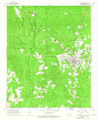 Sheridan Arkansas Historical topographic map, 1:24000 scale, 7.5 X 7.5 Minute, Year 1964