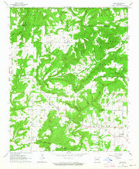 Sidon Arkansas Historical topographic map, 1:24000 scale, 7.5 X 7.5 Minute, Year 1963