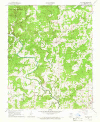 Smithville Arkansas Historical topographic map, 1:24000 scale, 7.5 X 7.5 Minute, Year 1965