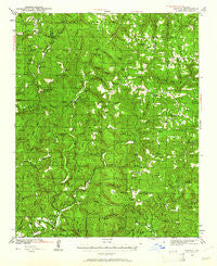 Smyrna Arkansas Historical topographic map, 1:62500 scale, 15 X 15 Minute, Year 1940