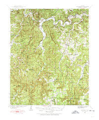 Snowball Arkansas Historical topographic map, 1:62500 scale, 15 X 15 Minute, Year 1939