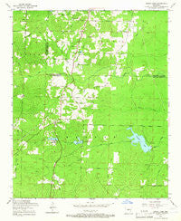 Spring Lake Arkansas Historical topographic map, 1:24000 scale, 7.5 X 7.5 Minute, Year 1954