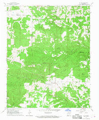 St. Joe Arkansas Historical topographic map, 1:24000 scale, 7.5 X 7.5 Minute, Year 1967