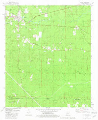Strong Arkansas Historical topographic map, 1:24000 scale, 7.5 X 7.5 Minute, Year 1981