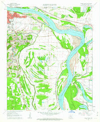 Sweet Home Arkansas Historical topographic map, 1:24000 scale, 7.5 X 7.5 Minute, Year 1961