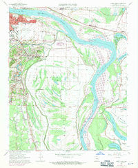 Sweet Home Arkansas Historical topographic map, 1:24000 scale, 7.5 X 7.5 Minute, Year 1961