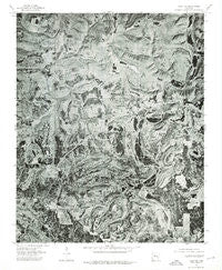 Treat SE Arkansas Historical topographic map, 1:24000 scale, 7.5 X 7.5 Minute, Year 1974