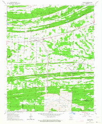 Vilonia Arkansas Historical topographic map, 1:24000 scale, 7.5 X 7.5 Minute, Year 1963