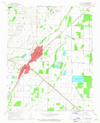 Walnut Ridge Arkansas Historical topographic map, 1:24000 scale, 7.5 X 7.5 Minute, Year 1965