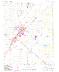 Walnut Ridge Arkansas Historical topographic map, 1:24000 scale, 7.5 X 7.5 Minute, Year 1965