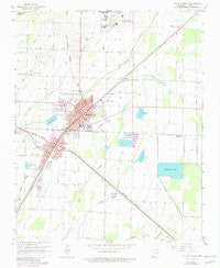 Walnut Ridge Arkansas Historical topographic map, 1:24000 scale, 7.5 X 7.5 Minute, Year 1965